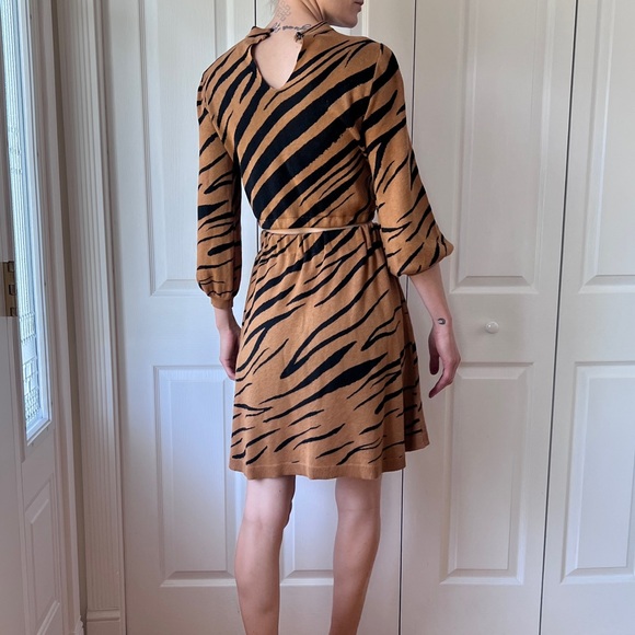 Upcycled Skirt Set in Tiger Print - Picture 6 of 8